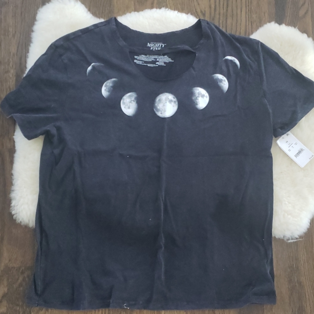 Moon Phase Distressed Tee